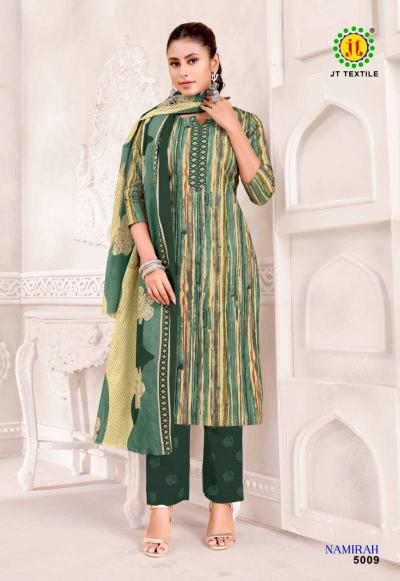 Jt namirah vol-5 cotton dress material wholesale  - wholesale export